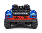 Arrma ARA4404T2 Mojave 4S 4x4 BLX 1/8 RC Truck Blue / Red