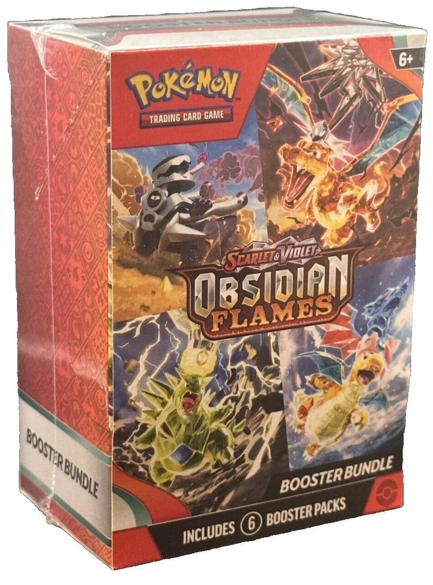 Pokemon Scarlet & Violet Obsidian Flames Booster Bundle Box SPORTS ZONE TOYS & COMICS Pokemon Scarlet & Violet Obsidian Flames Booster Bundle Box SPORTS ZONE TOYS & COMICS