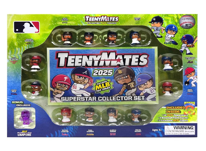TeenyMates MLB Baseball Series 2025 Gift Set – SPORTS ZONE TOYS