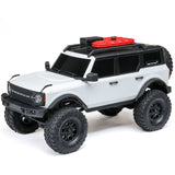 Axial AXI00006V2T4 2021 Ford Bronco SCX24 White 1/24 RC Truck RTR