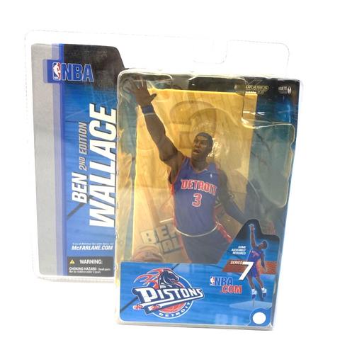 Ben Wallace Pistons NBA Series 7 Mcfarlane  Figure