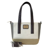 Loungefly Mickey & Friends Canvas Mini Tote Crossbody Bag