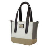 Loungefly Mickey & Friends Canvas Mini Tote Crossbody Bag