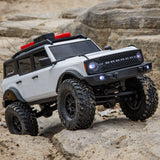 Axial AXI00006V2T4 2021 Ford Bronco SCX24 White 1/24 RC Truck RTR