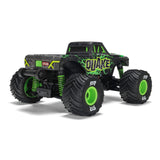 Arrma ARA2137T2 Quake Grom 1/16 Brushed 4X4 Truck RTR Battery Charger Green