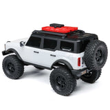 Axial AXI00006V2T4 2021 Ford Bronco SCX24 White 1/24 RC Truck RTR