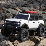 Axial AXI00006V2T4 2021 Ford Bronco SCX24 White 1/24 RC Truck RTR