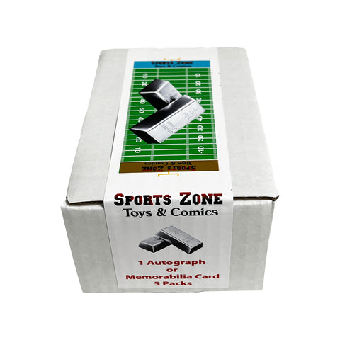 Sports Zone Toys & Comics Silver Football Pack Box