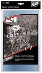 Ultra Pro Silver Comic Bags 7 1/4 x 10 1/2