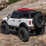 Axial AXI00006V2T4 2021 Ford Bronco SCX24 White 1/24 RC Truck RTR