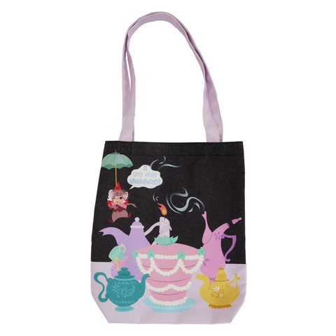 Loungefly Disney Alice In Wonderland Unbirthday Canvas Tote Bag/Purse