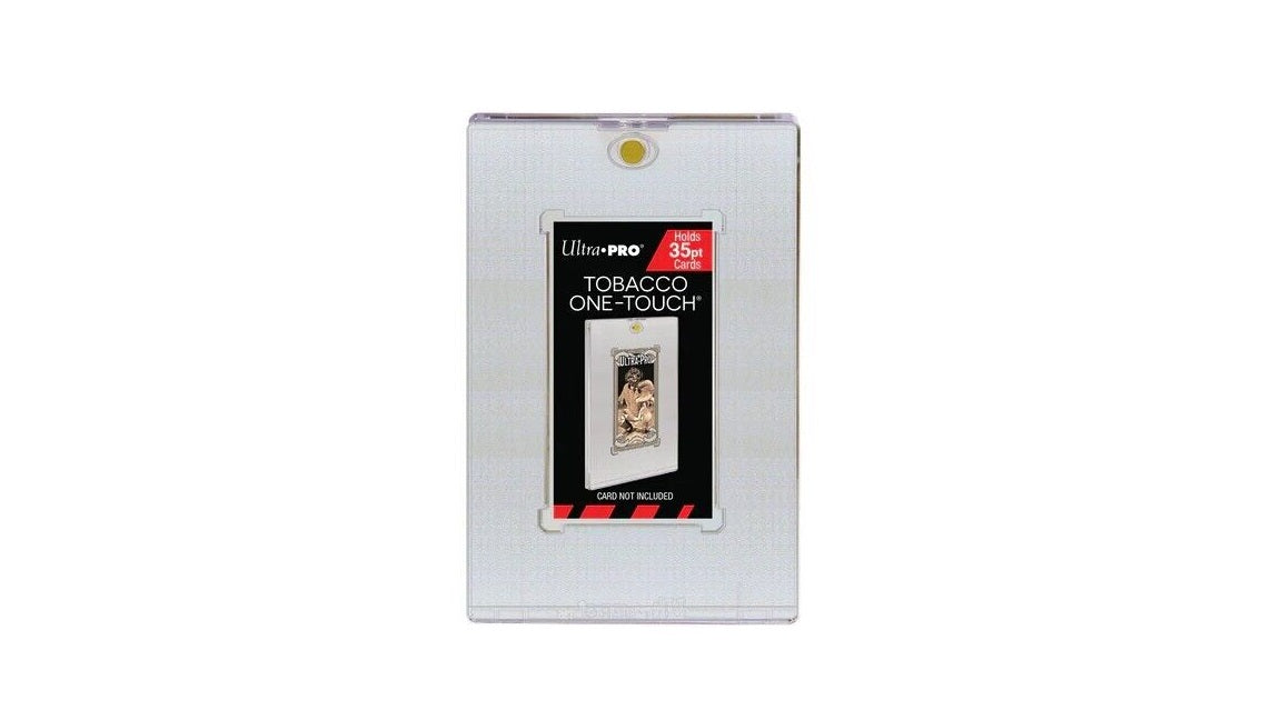 tobacco card one touch Ultra Pro 35pt Magnetic MINI Size Trading Holder UV Guard Designed as the final destination for your collectible cards 1 (One) 130pt One-Touch Card
