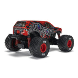 Arrma ARA2130T2 Gorgon Grom 1/16 Brushed 4X4 Truck RTR Battery Charger Red