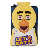Loungefly Five Nights at Freddy's Chica Plush Cosplay Zip Around Wallet