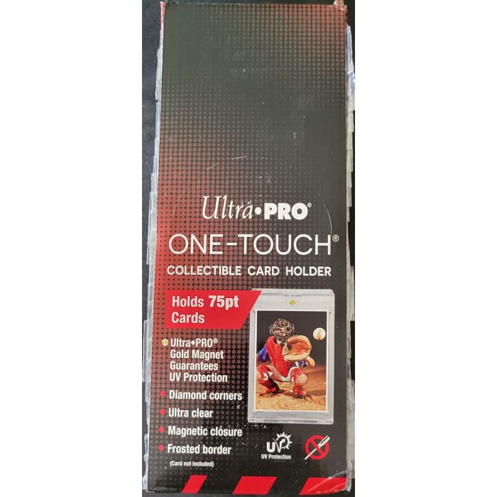 Ultra Pro One Touch Magnetic Card Holder 75 pt (25 per box) SPORTS ZONE TOYS & COMICS Ultra Pro One Touch Magnetic Card Holder 75 pt (25 per box) SPORTS ZONE TOYS & COMICS