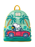 Loungefly Peanuts Snoopy & Woodstock Road Trip Mini Backpack
