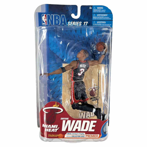 Dwayne Wade Heat NBA Series 17 Mcfarlane Figure
