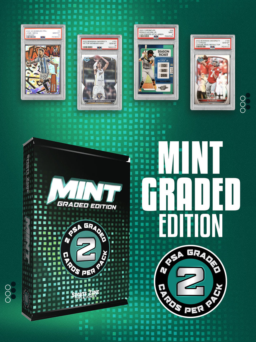 Mint Graded Edition Box SPORTS ZONE TOYS & COMICS