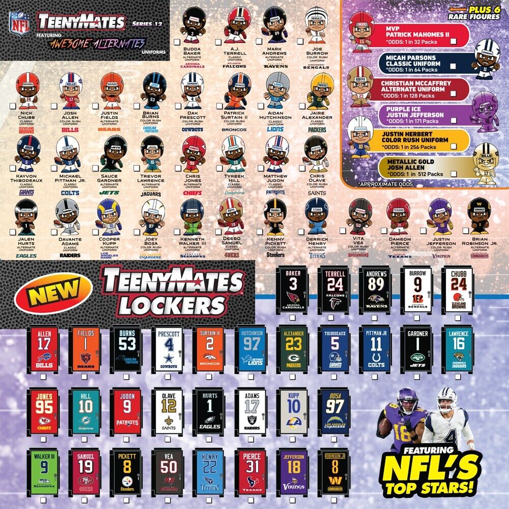 NFL TeenyMates Series 7 Mystery Pack 