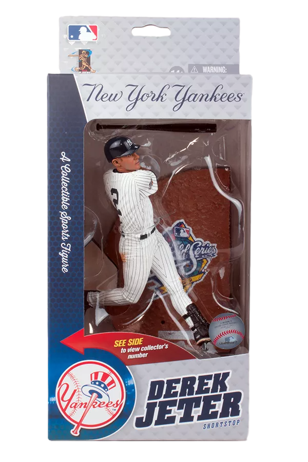Derek Jeter New York Yankees 1999 World Series Mcfarlane Figure