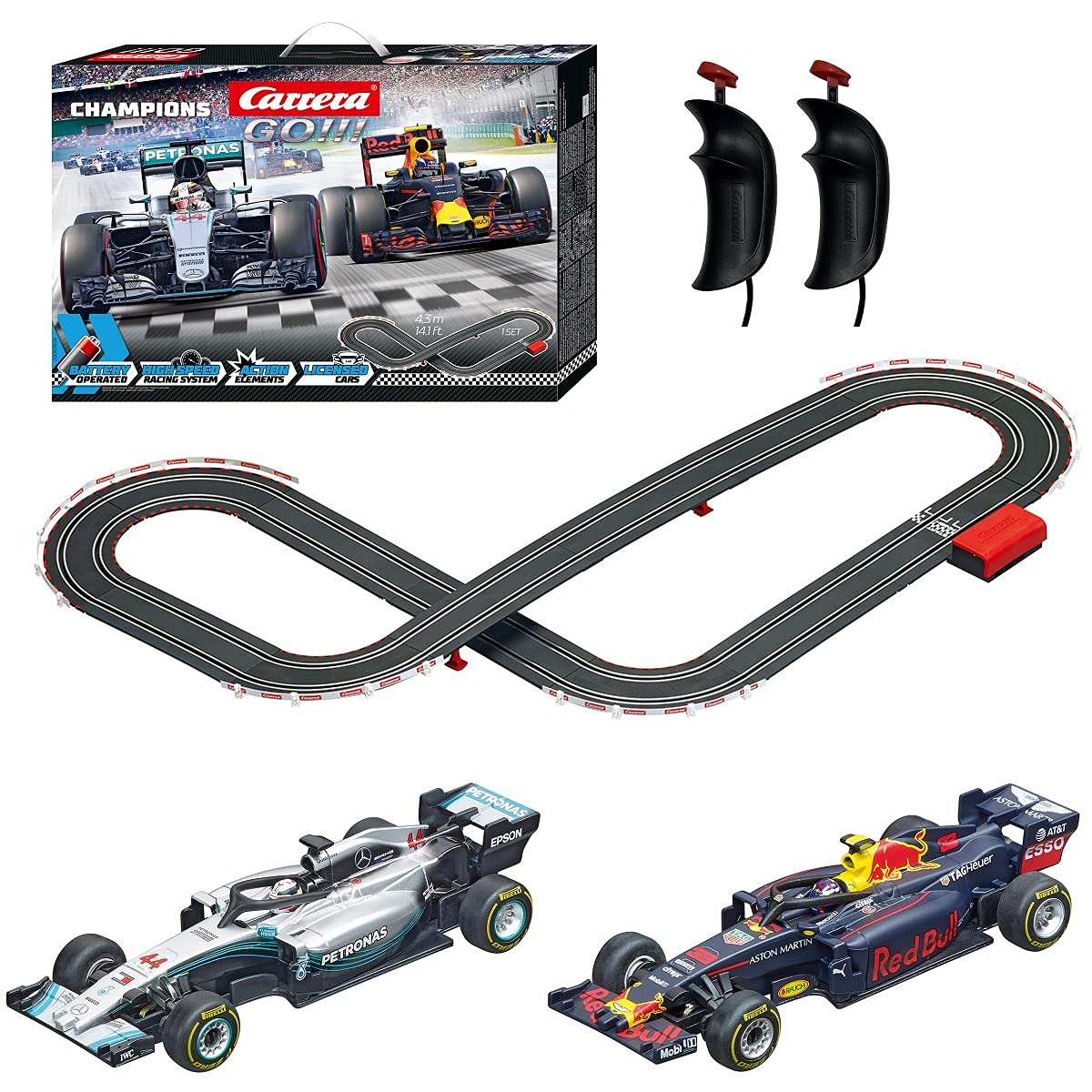 Carrera GO!!! 20063506 Champions 1:43 Scale Slot Car Racing Toy