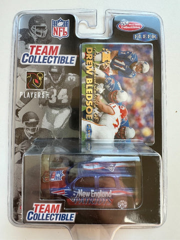 Drew Bledsoe New England Patriots Team Collectible NFL GMC Yukon 1:58 Toy Vehicle