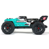 Arrma Kraton ARA4408V2T1 4s 4x4 BLX 1/10th Monster RC Truck Teal