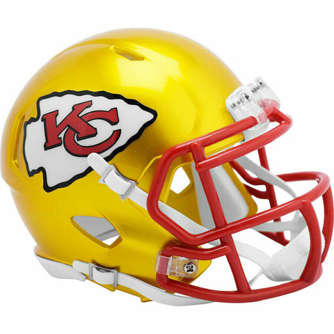 Kansas City Chiefs Flash Alternate Riddell Speed Mini Helmet New in box