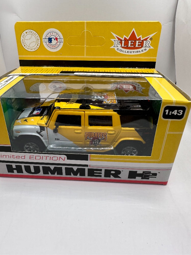 Pittsburgh Pirates Hummer MLB Fleer Hummer H2 1:43 Scale Toy