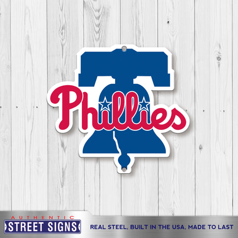 Philadelphia Phillies Authentic Street Signs Steel Spirit Sign 12"