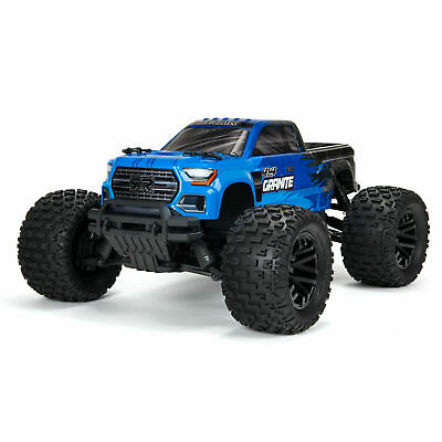 ARRMA 1/10 GRANITE ARA4202V3T1 4X4 V3 MEGA 550 Brushed Monster Truck Blue