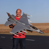 E-flite F-16 Falcon 80mm EDF Jet ARF Plus no power 1000mm EFL87870