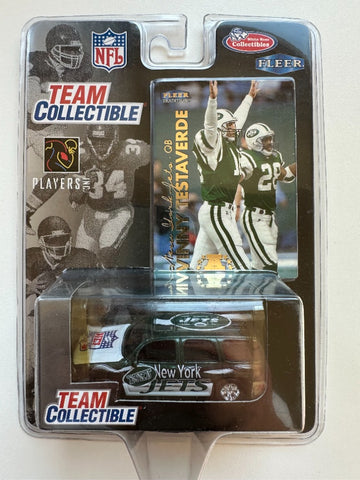 Vinny Testaverde New York Jets Team Collectible NFL GMC Yukon 1:58 Toy Vehicle