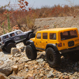 AXI00002T2 Axial 1/24 SCX24 Yellow Jeep Wrangler JLU CRC Rock Crawler 4WD