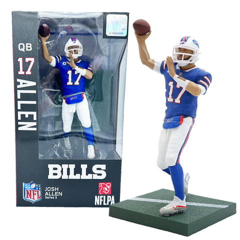 Josh Allen Buffalo Bills NFL Imports Dragon Series 3 Figure
