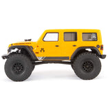 AXI00002T2 Axial 1/24 SCX24 Yellow Jeep Wrangler JLU CRC Rock Crawler 4WD