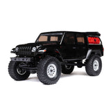 Axial AXI00005V2T5 SCX24 Jeep Gladiator RC Truck 1/24 4WD Rock Crawler Brushed RTR Black