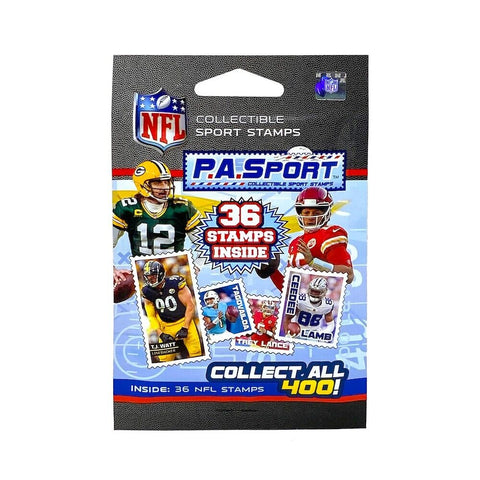 P.A. Sport NFL Stamps 36 count Pack