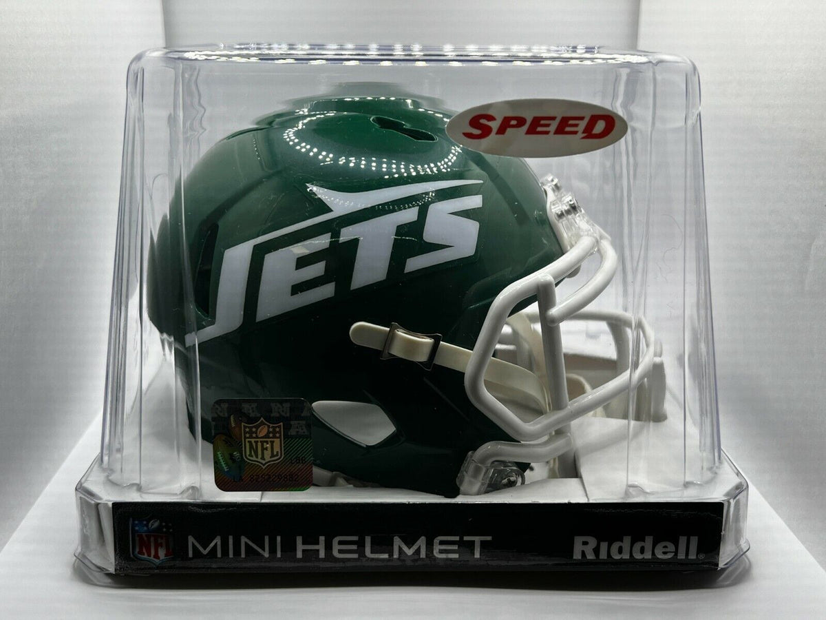 New York Jets Riddell Speed Replica Helmet - 1965-1977 Throwback