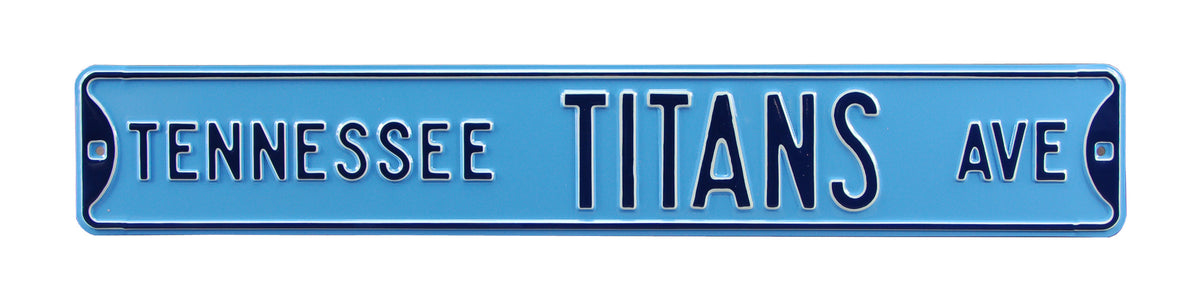 Tennessee Titans Steel Street Sign-TENNESSEE TITANS AVE – CARDIACS Sports &  Memorabilia