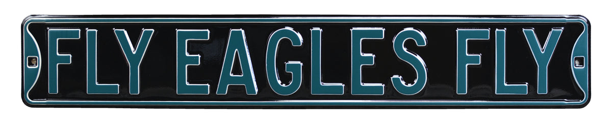 Philadelphia Eagles - EAGLES TERRITORY - Embossed Steel Street Sign –  authenticstreetsigns