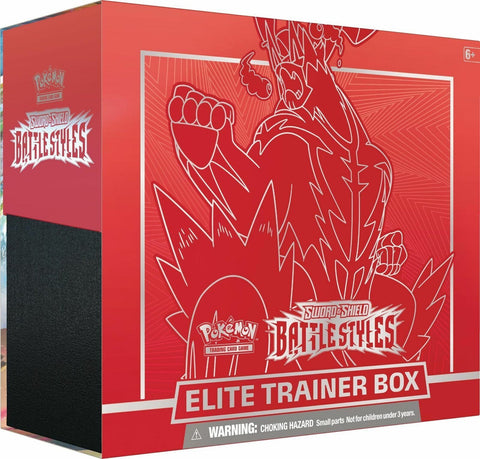 Battle Styles Pokemon Elite Trainer Box