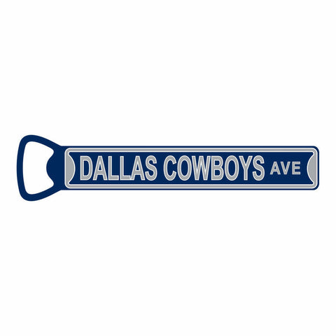 Dallas Cowboys Steel Bottle Opener 7" Magnet Authentic Street Signs Brand