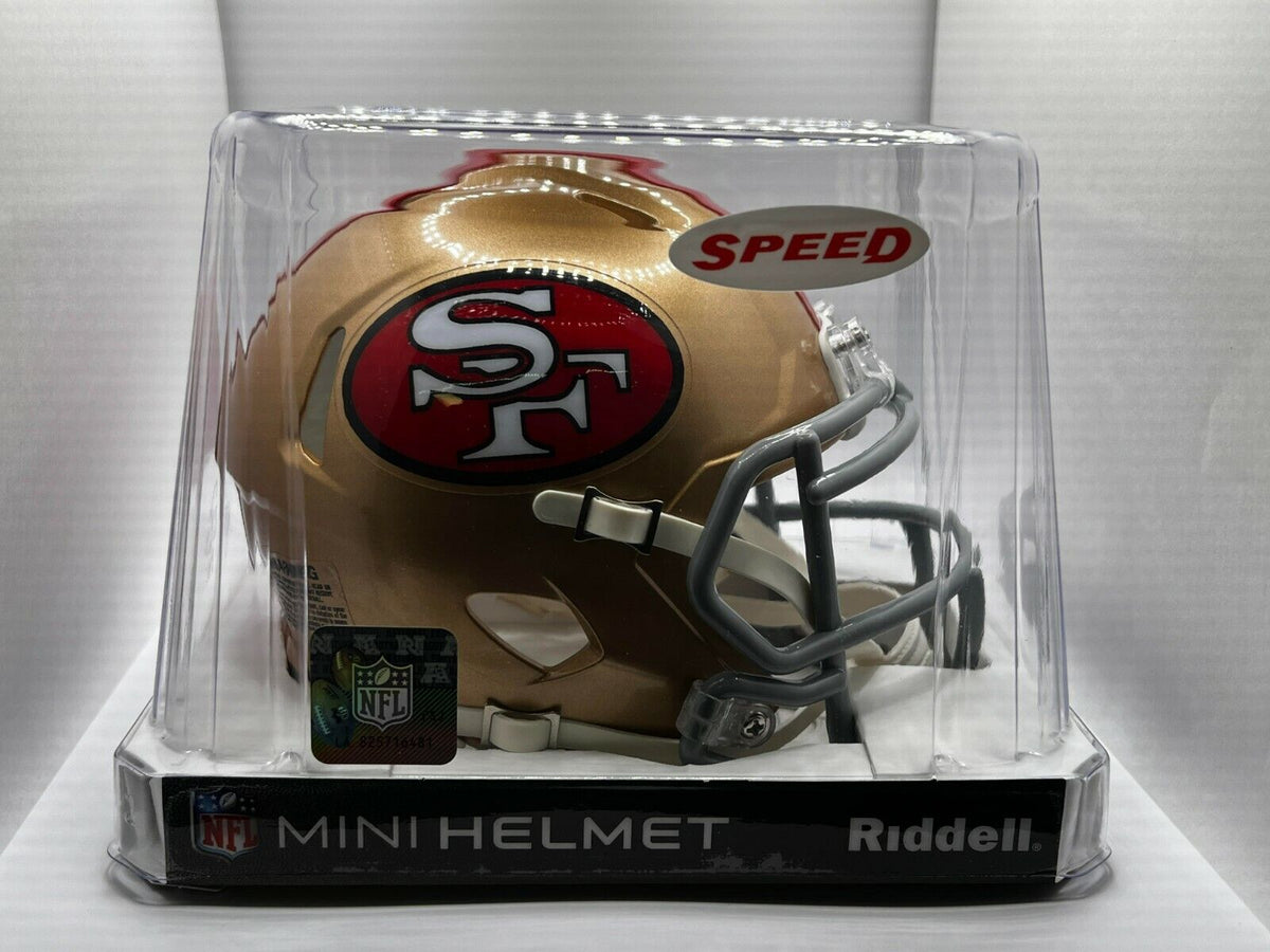 riddell 49ers mini helmet