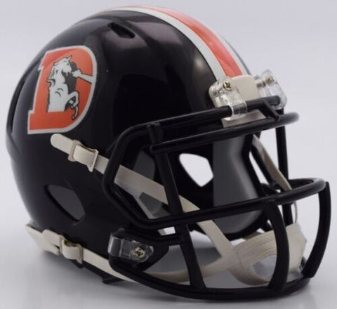 Denver Broncos Color Rush Riddell Speed Mini Helmet New in Box