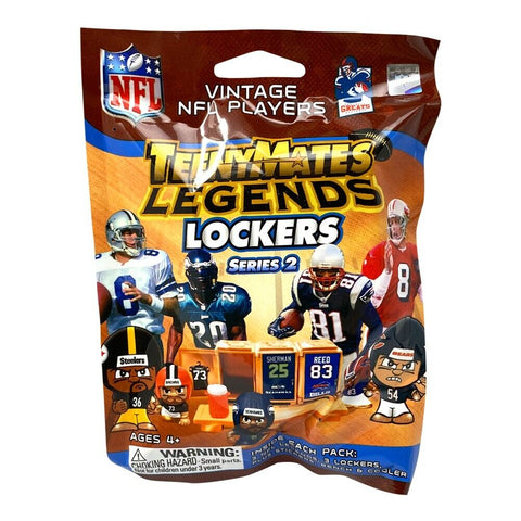 Teenymates NFL Legends Lockers Series 2 Party Animal Pack