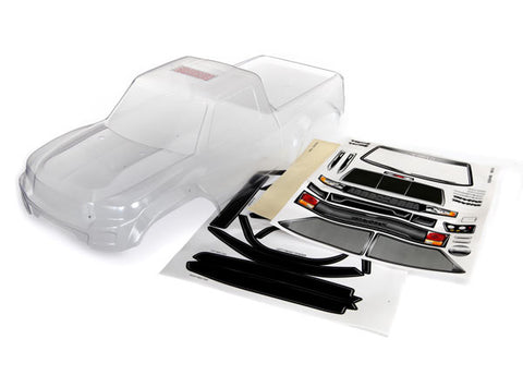 Body, TRX-4¨ Sport (clear, trimmed, requires painting)/ window masks/ decal sheet