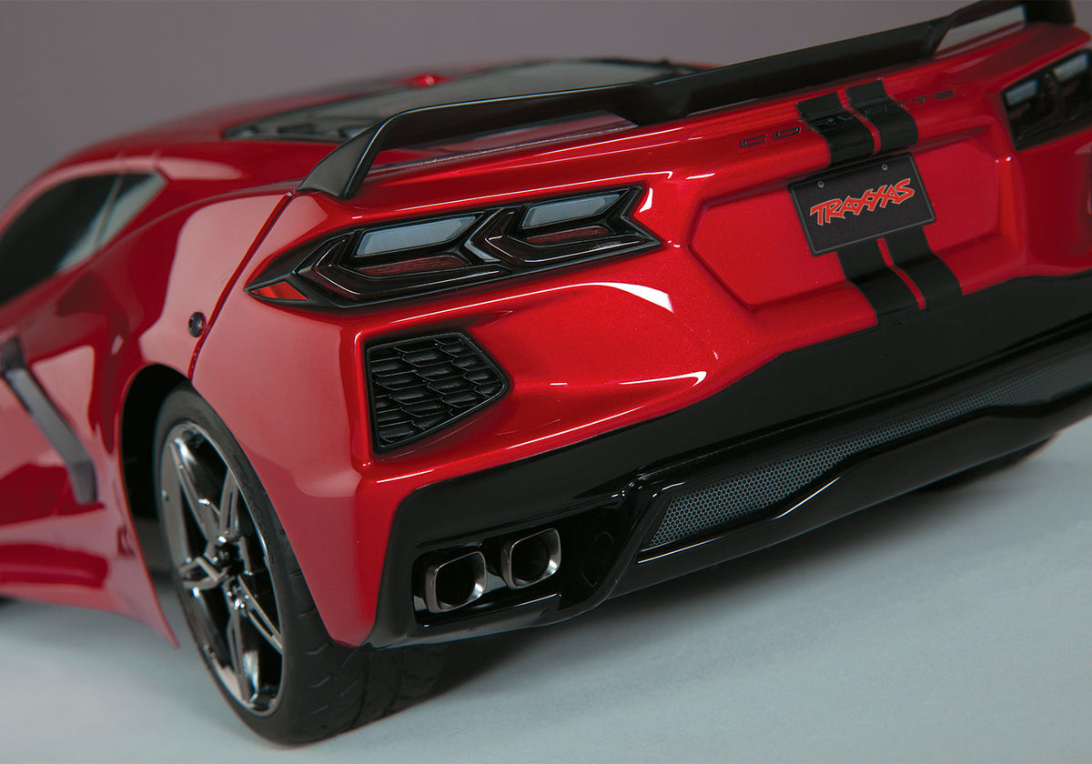 Traxxas 93054-4 Chevrolet Corvette Stingray C8 1/10 Scale AWD Supercar