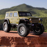 Axial AXI00002V3T4 SCX24 V3 RTR with Jeep Wrangler JL Unlimited Body Green