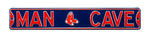 Boston Red Sox Authentic Steel Street Sign Man Cave with Logo 36x6 36in